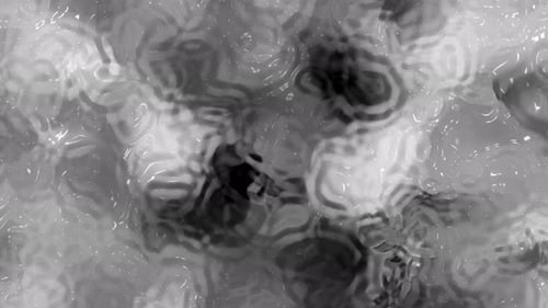Abstract grayscale image with ripple patterns. Fluid dynamic textures