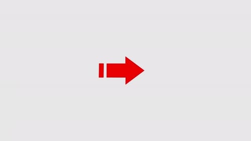 animated arrow icon, arrow direction