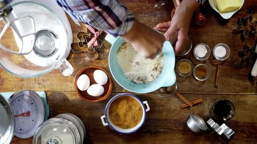Making Gingerbread