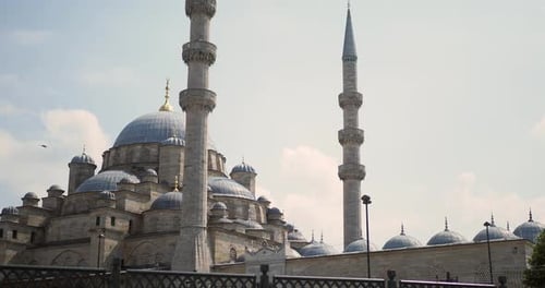 The Suleymaniye Mosque is an Ottoman Imperial Mosque in Istanbul Eminonu