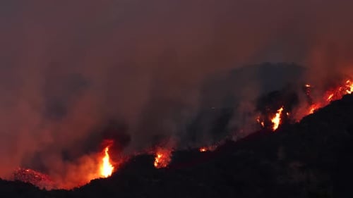 The California Wildfire Poses a Significant Threat to Homes and Properties in the Los Angeles Area