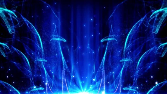 4K Drop Beautiful Dynamic Particle Waterfall Background Video ...