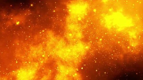 Abstrakte Feuerpartikel-Hintergrundschleife V4
