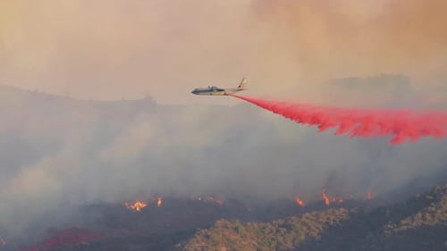 Firefighting Efforts in Malibu During January of the Year 2025
