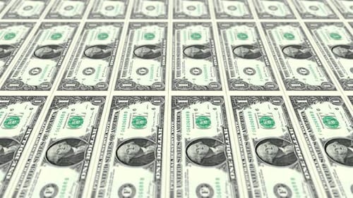 1 Money Printing Background Animation Right