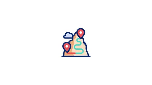 Route Animated Icon