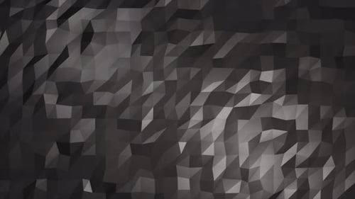 Dynamic Low Poly Geometric Surface Animation