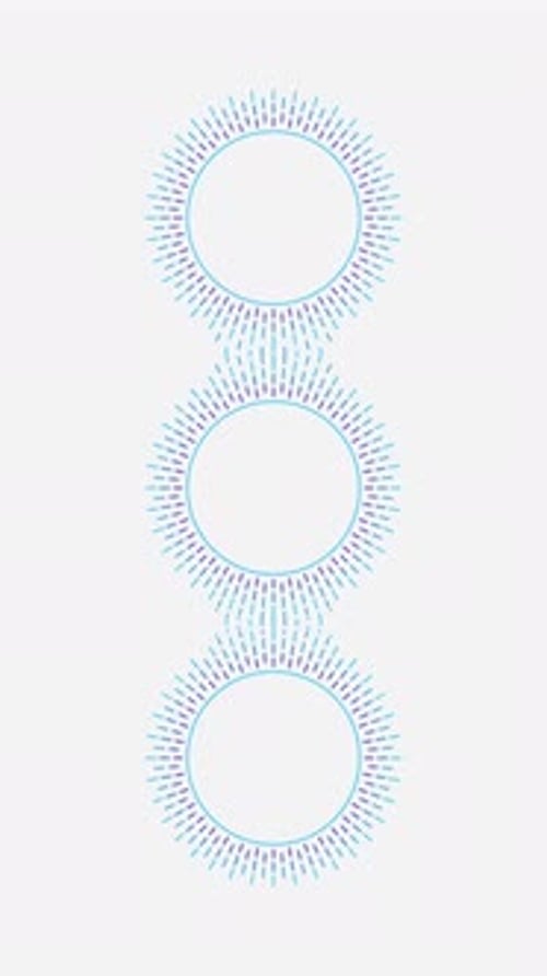 Medizintechnik strahlt leere Infografik-Vorlagenanimation aus