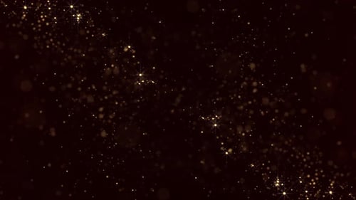 Gold Glitter Particles
