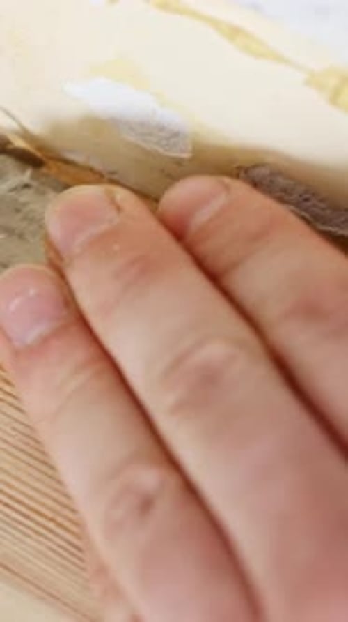 Wood Scraping