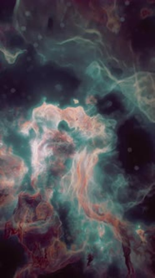 Majestic Cosmic View Showcasing Colorful Nebulae and Celestial Formations