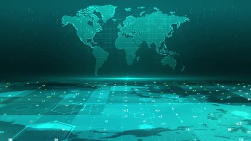 Hintergrund der digitalen Sicherheits-Hacking-Code-Welt