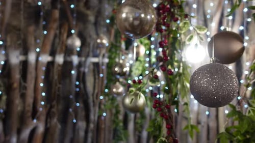 Christmas and New Year's Decorations Background 56