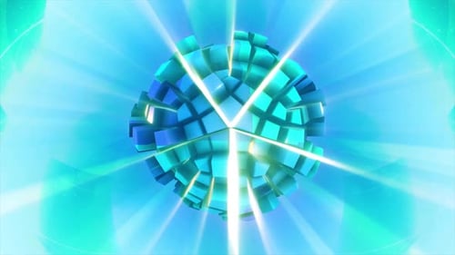 3 D Greable Arcade Disco Ball Vj Loop Background 4 K 60 Fps