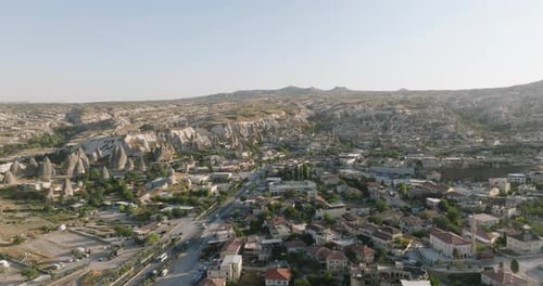 Stunning Aerial Shots of Göreme in Cappadocia