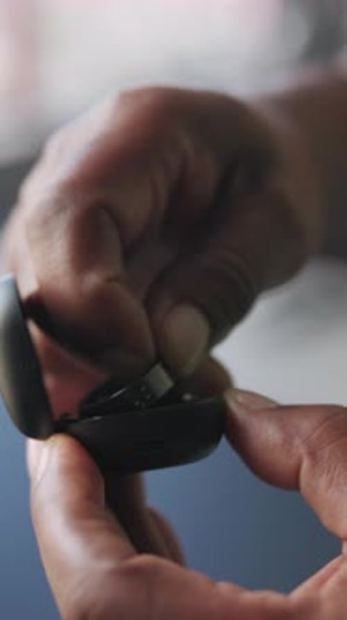 Bague manuelle, numérique et intelligente pour le fitness, les séries et la technologie pour mesurer la fréquence cardiaque et la réalité virtuelle