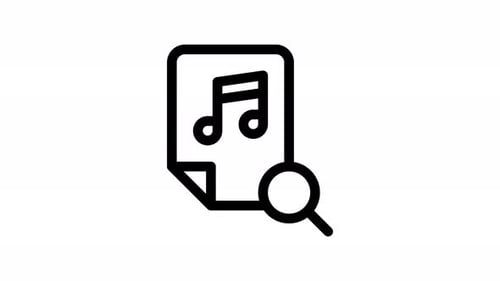 search line icon animation