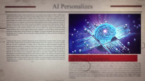 Ai Personalizes Spiritual Guidance Newspaper Style Headline Titles