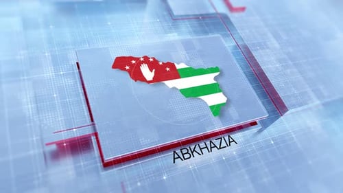Anzeige der Karte von Abchasien