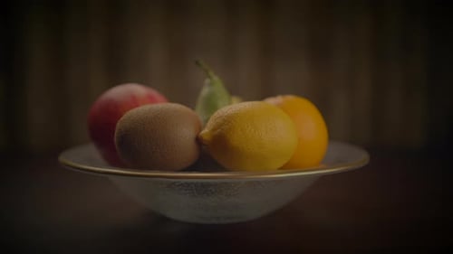 Healthy Nutrition Fruits with Vitamins and Antioxidants