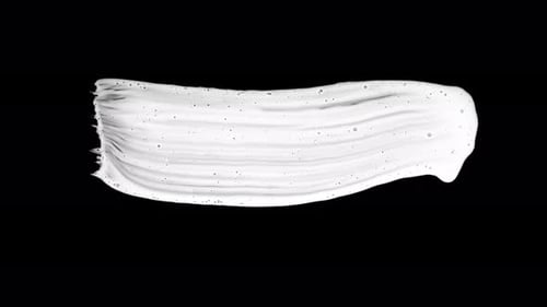 Paint Brush Strokes. Wide Horizontal Stroke