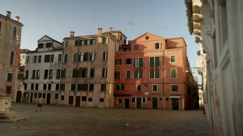 Historic buildings in Venice