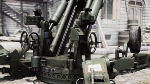 Cannon Gun in the City