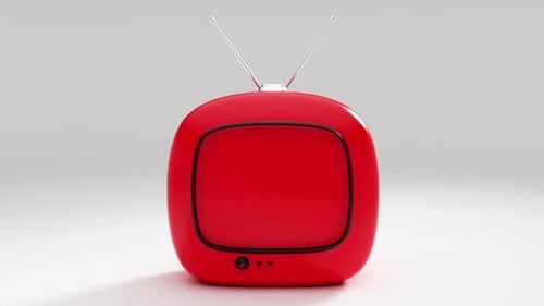 Cartoon Tv loopable animation