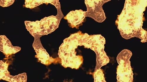 Fire, flame, explodes,smoke, fume and burning video transitions