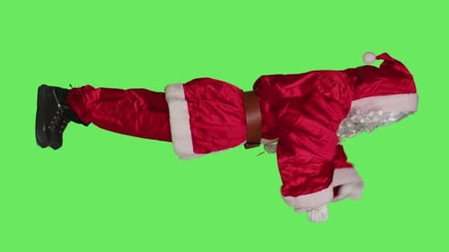 Father Christmas Gives Thumbs Down