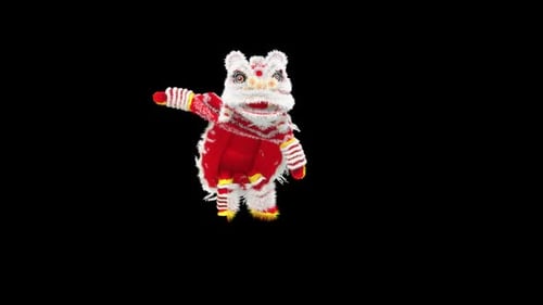 101 Snake Hip Hop Lion Dancing Chinese New Year HD