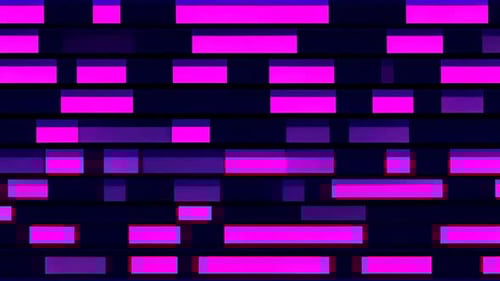 Abstract Glitch Noise Block Motion Background Loop
