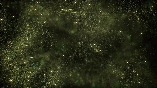 Glitter particles background