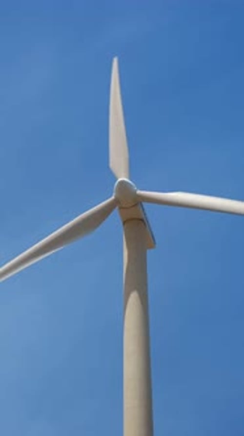 Wind Generator Turbine in Sky