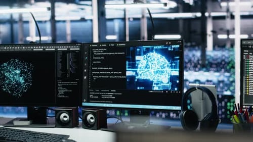 Computer Systems in Data Center Managing Network Resources Using AI