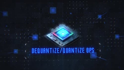Futuristic Digital Microchip Technology Reveal Animation