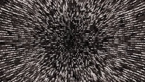 White Neon Lightwall Loop