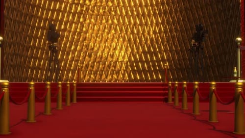 Glamorous Red Carpet Awards Show Event Background