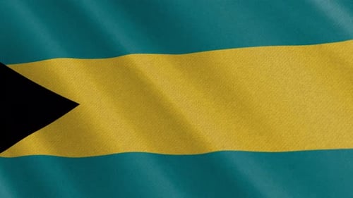 Bahamas Flag Animation