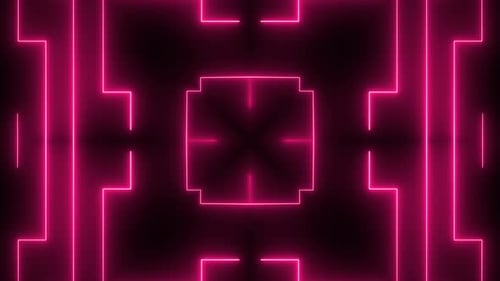 Neonroter Musikhintergrund 4k. Vd 2217