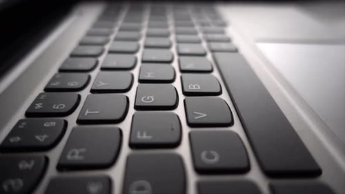 Close up View of Computer Keyboard