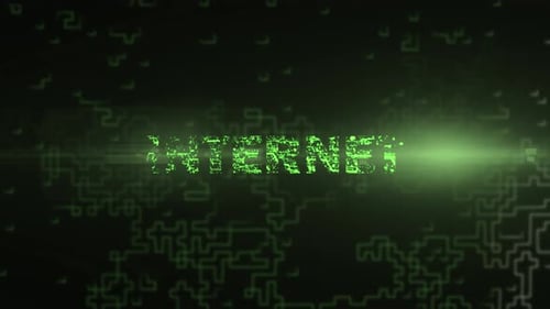 Futuristic Digital Circuit Board Logo Reveal Animation