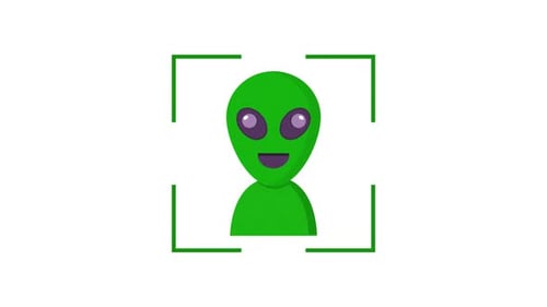 Alien-Scanelement Alpha-Animation