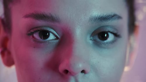 Close Up of a Woman's Eyes