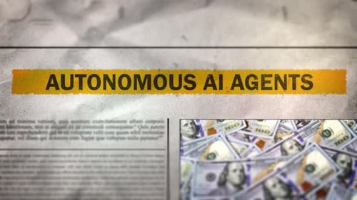 Autonomous Ai Agents Newspaper Headline Titles