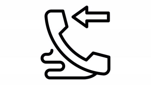 incoming call line icon animation