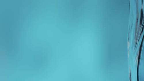 Rippling Water Texture on Blue Background