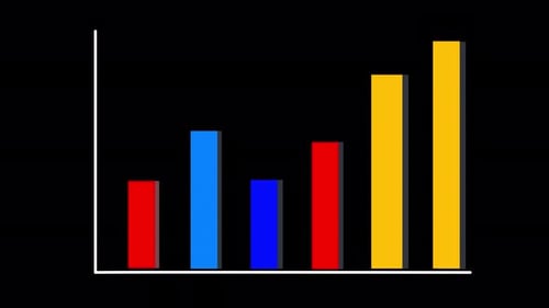 Graph Animation 4K On Alpha