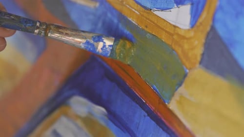 Painting Acrylic Detail