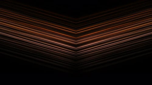 Orangefarbene Linien
